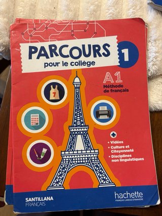 Libro francés A1 Santillana français