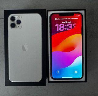 iPhone 11 Pro Max Blanco/Plata