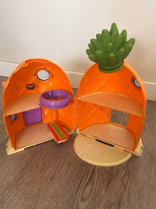 Casa Bob Esponja y vehículos