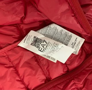 Chaqueta EA7 Roja