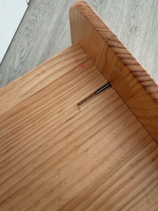 Mesa y 2 Sillas Montessori Madera Maciza