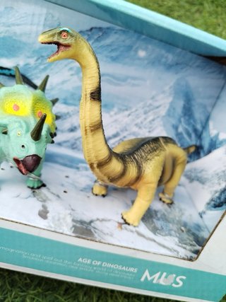 Set de 5 Dinosaurios Mini Glacier Kingdom