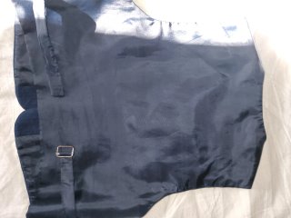 Chaleco niño azul talla 3a4años