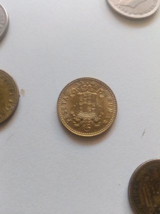 Lote monedas Pesetas Franco y Juan Carlos