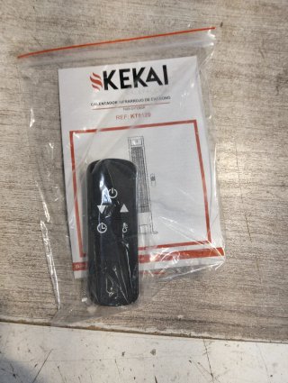 Estufa KT0120 calentador infarrajo de carbono