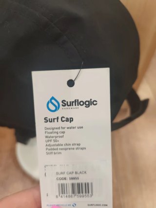 Gorra Surflogic Negra Talla Única