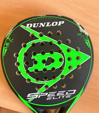 Pala Padel Dunlop Speed Elite Negra