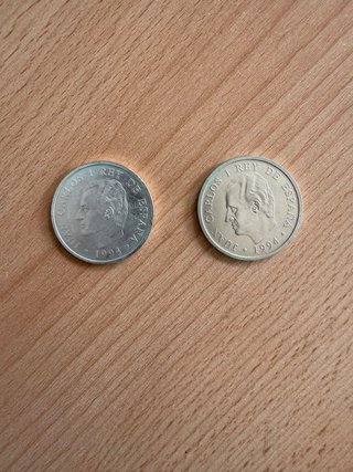 2 Monedas 2000 Pesetas Plata 1994 FMI-BM