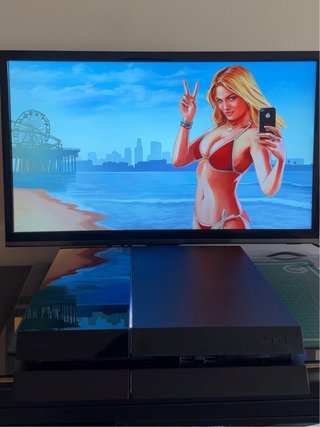 PS4 (PlayStation 4) Sony Negra