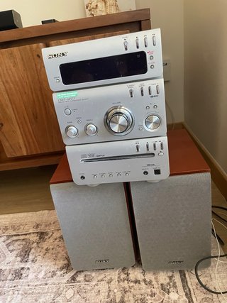 Minicadena Sony CMT-GPZ7 Plata
