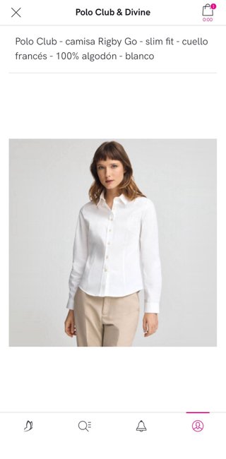 Camisa Polo Club Rigby Go blanca
