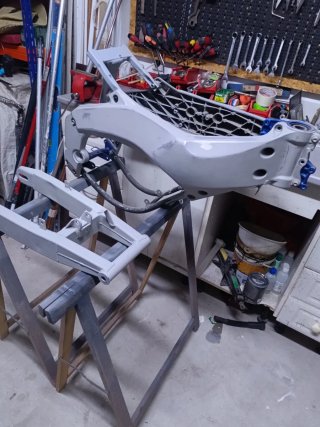 Lote piezas, chasis Aprilia, proyecto drag, am6