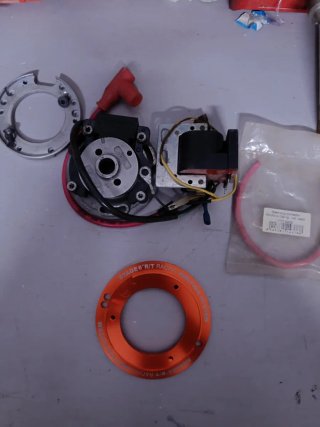 Lote piezas, chasis Aprilia, proyecto drag, am6