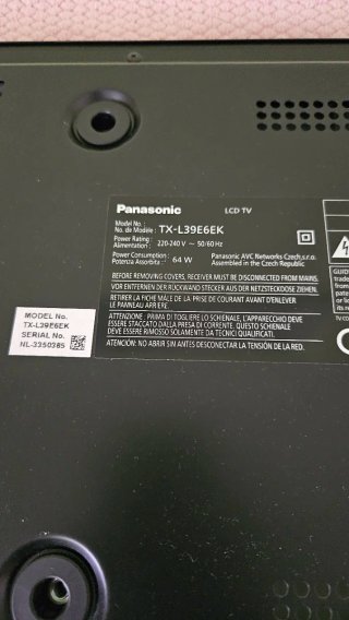 TV Panasonic LCD 39 y Fire tv stick HD Amazon