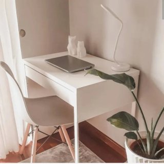 Mesa estudio IKEA MICKE Blanca
