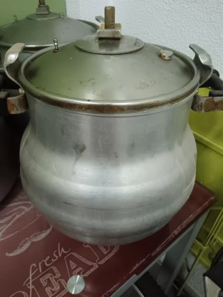 Olla a presión de aluminio