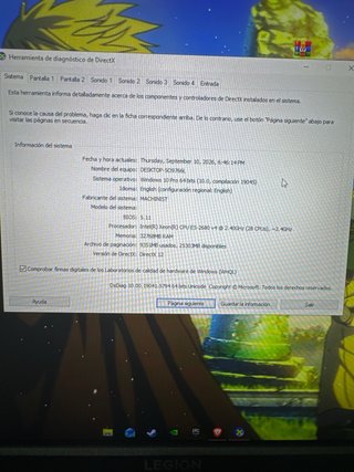PC Gamer con Monitor 144Hz y Ratón hago envio
