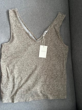 Camiseta Natura beige