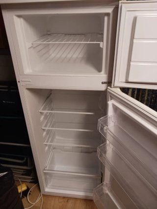 Nevera dos puertas blanca