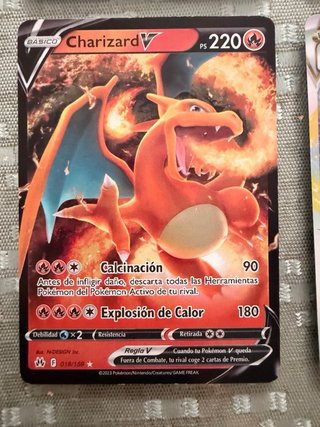 Lote 8 Cartas Pokémon  Charizard
