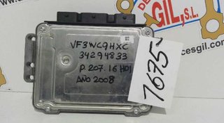 142344 0281013872 centralita motor uce peugeot 207