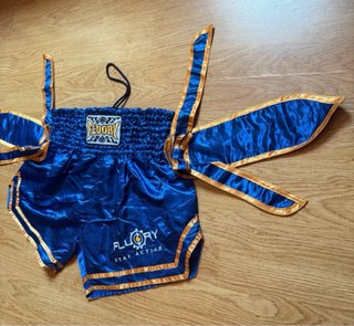 Pantalones cortos Muay Thai Fluory L MTSF72