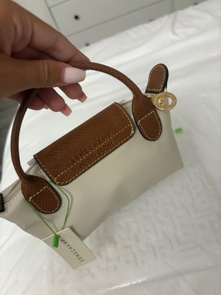 Borsa Longchamp Beige con tracolla inclusa
