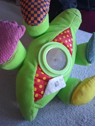Peluche Bebé Dinosaurio Verde