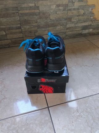 Scarpe antinfortunistiche U-Power nere e blu