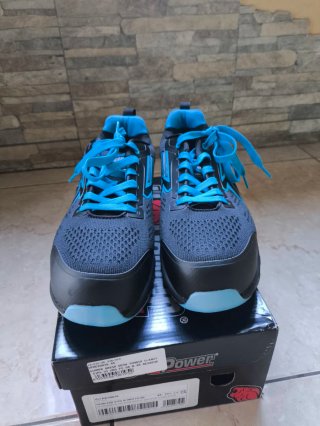 Scarpe antinfortunistiche U-Power nere e blu