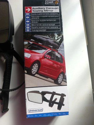 Espejo Universal Suplementario para Caravana