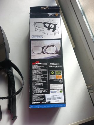 Espejo Universal Suplementario para Caravana