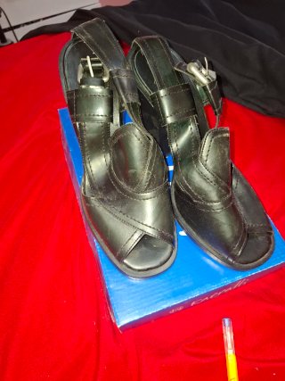 Sandalias negras talla 39