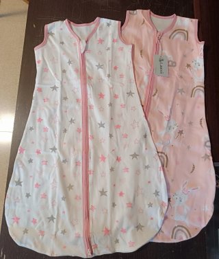 Lote 6 sacos de dormir para bebé Looxii