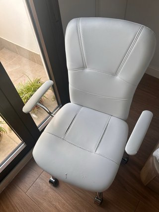 Silla de escritorio/estudio blanca