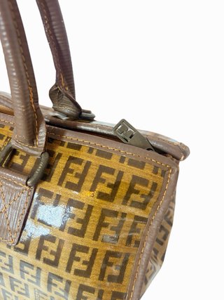 Bolso Fendi Boston Vintage FF Monogram