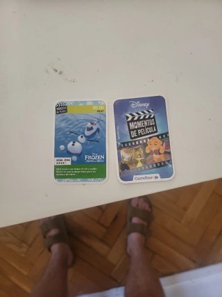 Cartas Disney Carrefour Momentos de Película