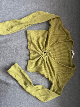 Camiseta manga larga verde