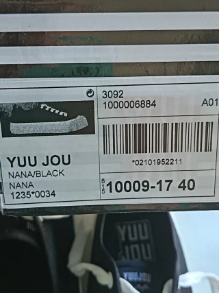 Zapatillas YUU JOU Negras Talla 40