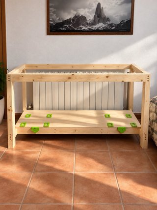 Banco de trabajo artesanal de madera Festool