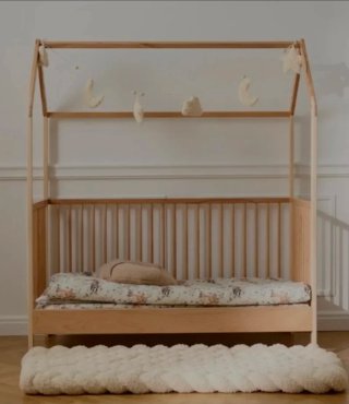 Cuna - cama de madera