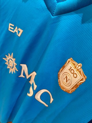 Camiseta Napoles Napoli Azul Polo XL