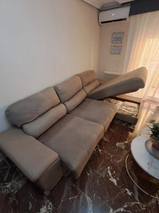 Sofá Chaise Longue Gris