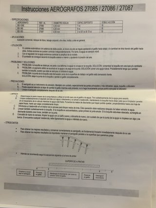 Kit Aerógrafo + Compresor AS-200 BD-130E