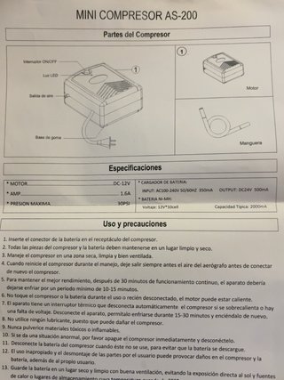 Kit Aerógrafo + Compresor AS-200 BD-130E