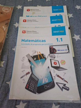 MAT PRO, Matemáticas 1, Educación Secundaria ac...