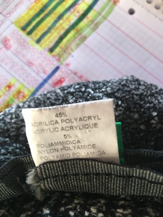 Cappello Benetton mélange impermeabile