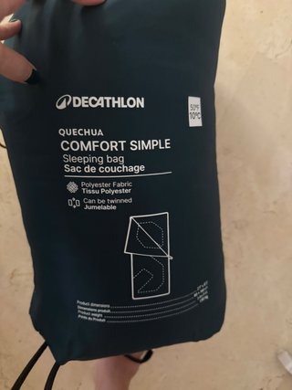 Saco de dormir Decathlon Quechua Comfort Simple