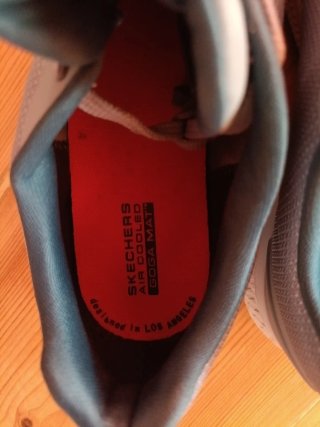 Zapatillas Skechers GOrun gris azulado