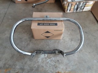 Defensa Delantera Harley Softail Cromada